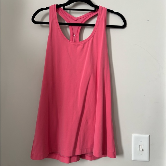lululemon athletica Tops - Lululemon Size 14 Pink Racerback Tank Top